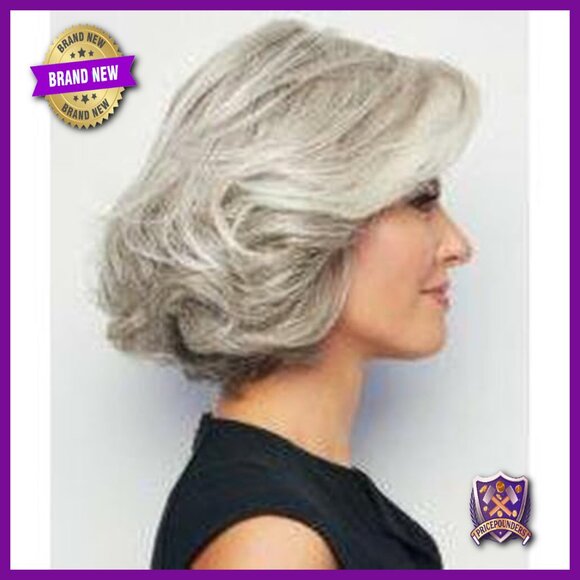 Heat-Friendly Synthetic Lace Front Wig with Monofilament Part